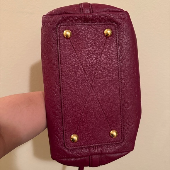 Louis Vuitton Empreinte Leather Speedy Bandouliere 25 in Aurore - Picture 10 of 17